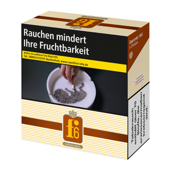 F6 Original 7XL 3 x 57 Zigaretten F6 Original 7XL 3 x 57 Zigaretten